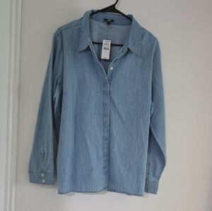 Light Blue Denim Shirt